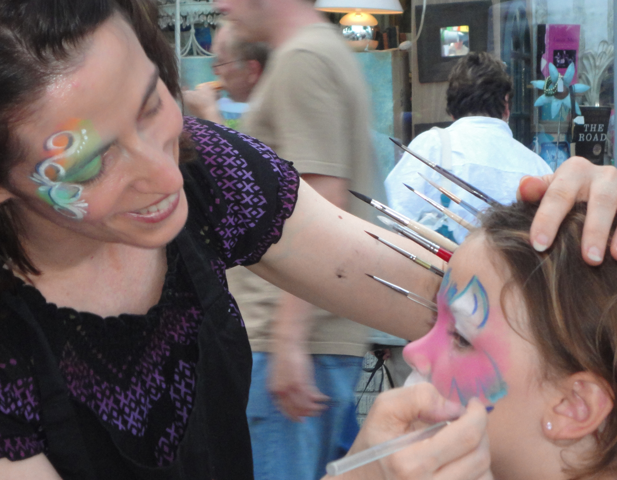 Life, Art, and Face Paint: Attention Grabbing Face Painting Tent