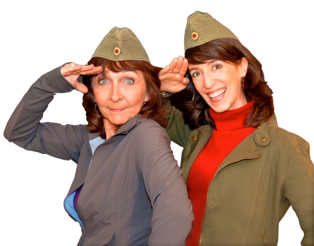 Laverne-&-Lucy-Salute2