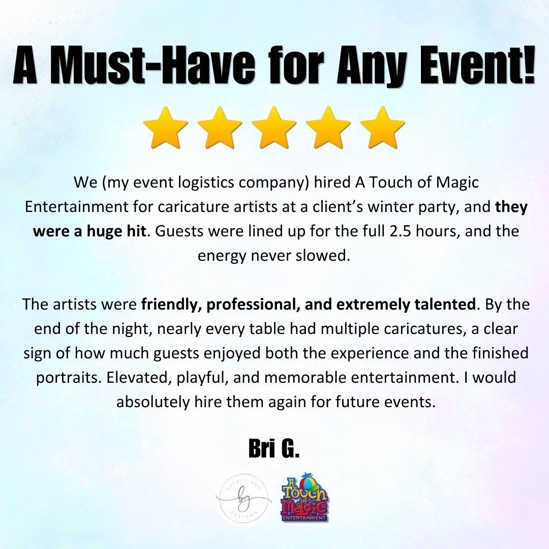 caric review, winter party, partnership, BG Events and Design, 1-24
