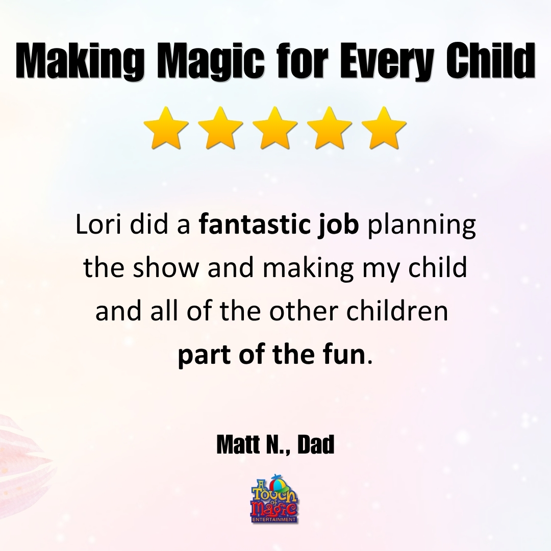magic extravaganza, balloons review, birthday party, 6-19 Birthday Party Face Painting review for A Touch of Magic Entertainment